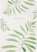 Eccolo Lined Journal Notebook, Flexi-Cover, Medium, Linen Fern, 256 Pages, Ruled, 5.5-x-8.25 inches