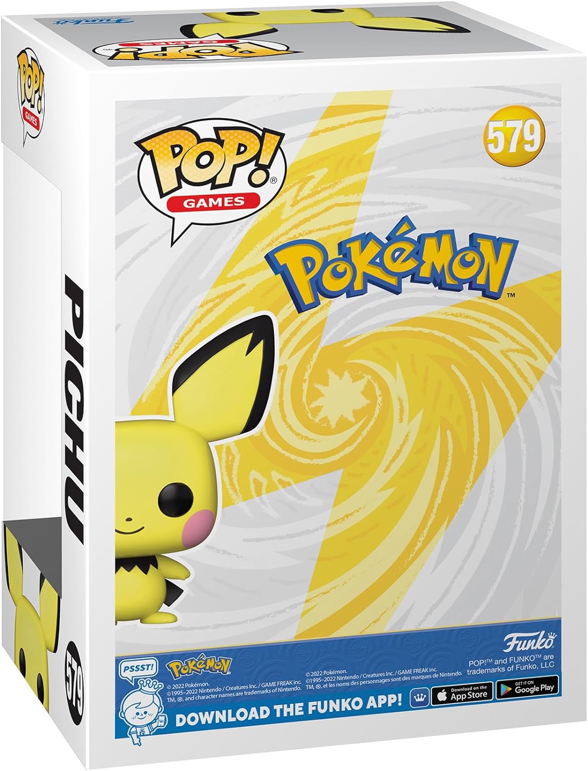 Funko Pop! Games: Pokemon - Pichu - Amazon Exclusive - Collectable Vinyl Figure - Gift Idea - Official Merchandise - Toys for Kids & Adults - Video Games Fans - Model Figure for Collectors
