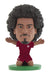 SoccerStarz- Akram Afif Kit para el hogar, sólido, Color Qatar (SOC1558