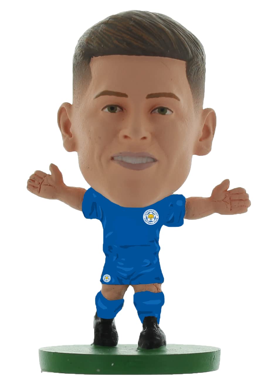 SoccerStarz Harvey Barnes Leicester City FC Home Kit (New Classic)