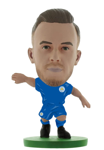 SoccerStarz James Maddison Leicester City FC Home Kit (New Classic)