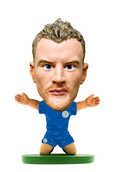 SoccerStarz Jamie Vardy Leicester City FC Home Kit (New Classic