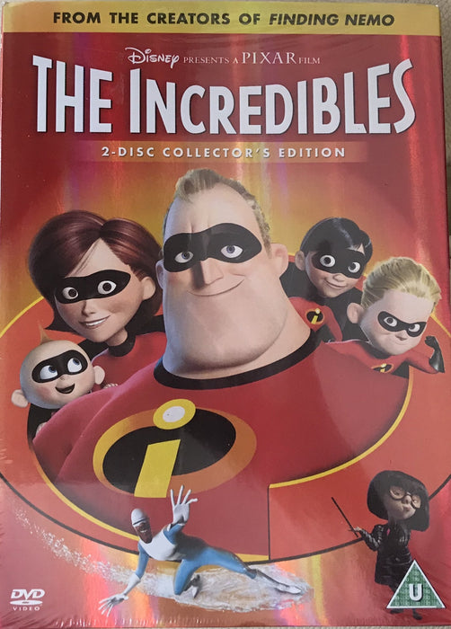 The Incredibles 2-disc Collector's Edition DVD 2004 Brand New Region 2