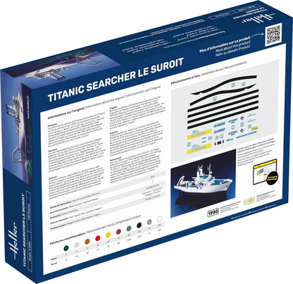 Heller - 1/200 Starter Kit Titanic Searcher Le Suroit