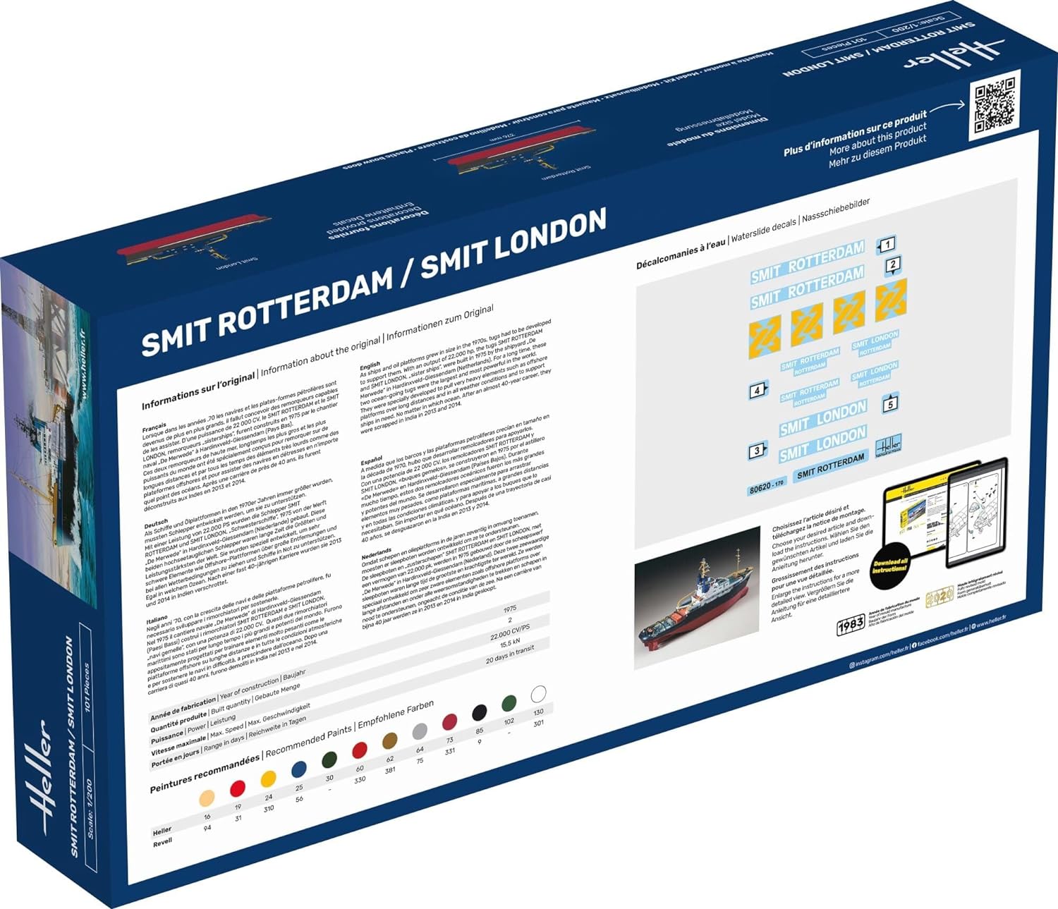 Maquette bateau : Starter Kit : Smitt Rotterdam