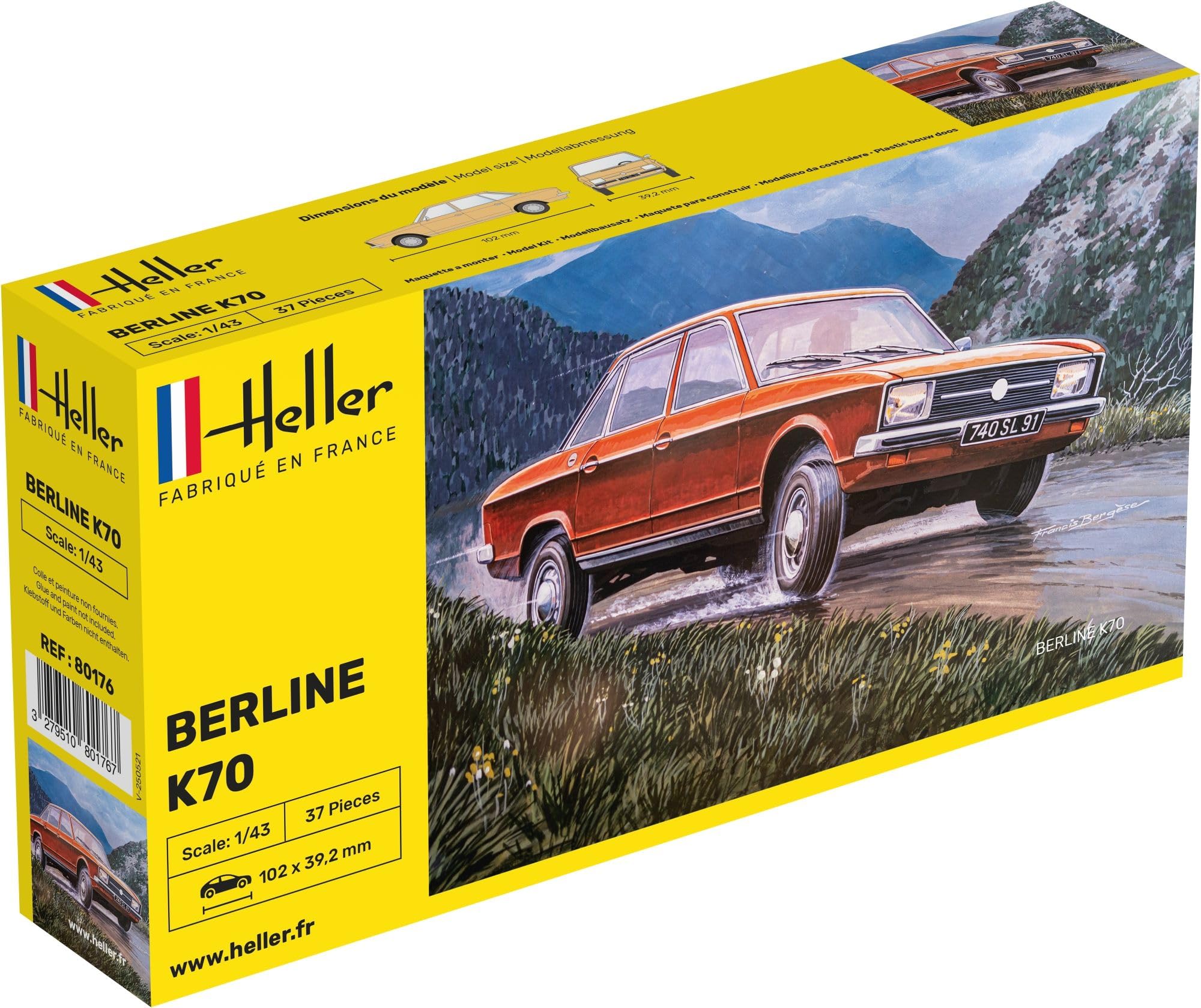 Heller Joustra HEL80176 Scale Model kit