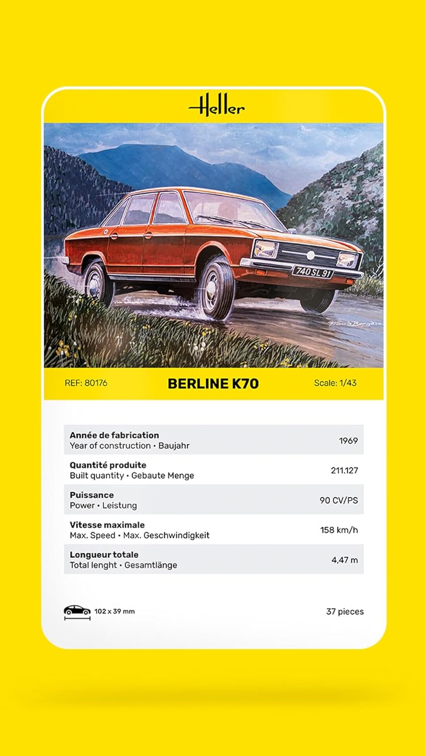 Heller Joustra HEL80176 Scale Model kit