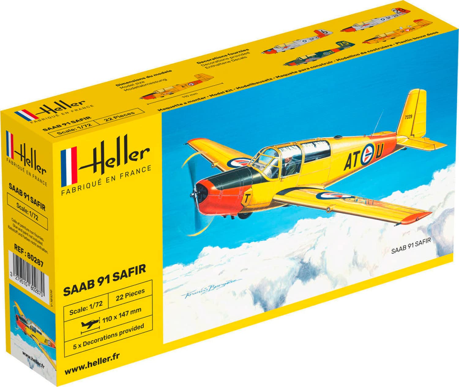 Heller HEL80287 Model Kit,Gray