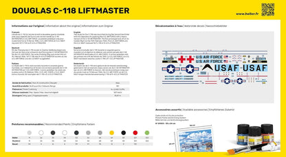Heller HEL80317 1:72-C-118 Liftmaster Scale Model kit, Unpainted
