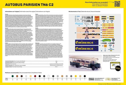 Heller- Renault Autobus Kit de Modelo, Multicolor (80789