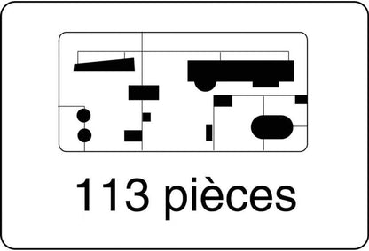 Heller HEL80815 Model Kit, Various