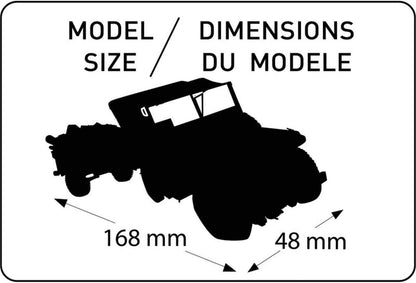 Heller HEL81105 Jeep Model Kit, Various