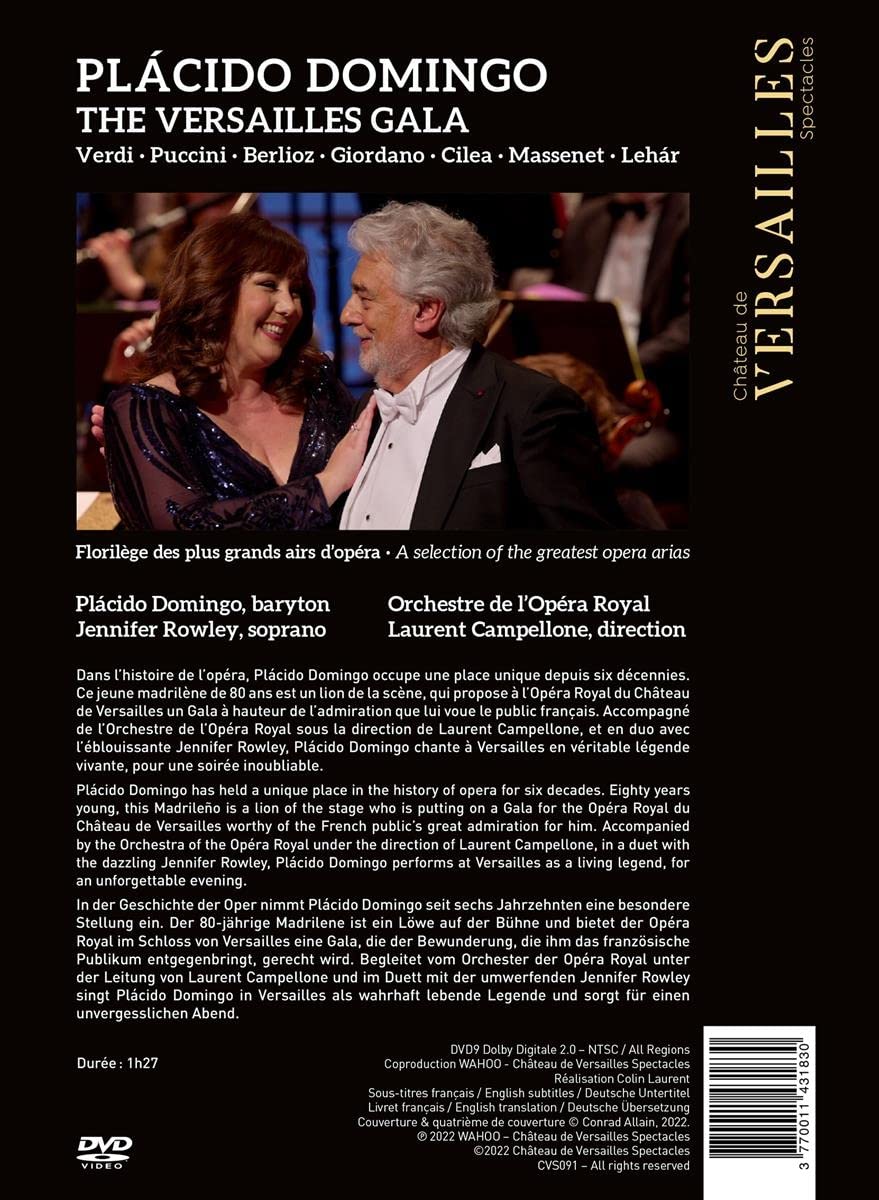 Plácido Domingo - The Versailles Gala