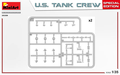 MiniArt MIN35391 1:35-US Tank Crew, (Special Edit) Scale Model kit, Unpainted