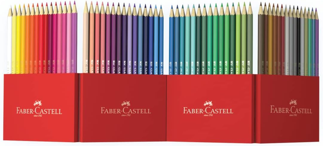 Faber-Castell 111260 Colour Pencils (Pack of 60),3.5 x 18.6 x 21 cm; 399.16 Grams