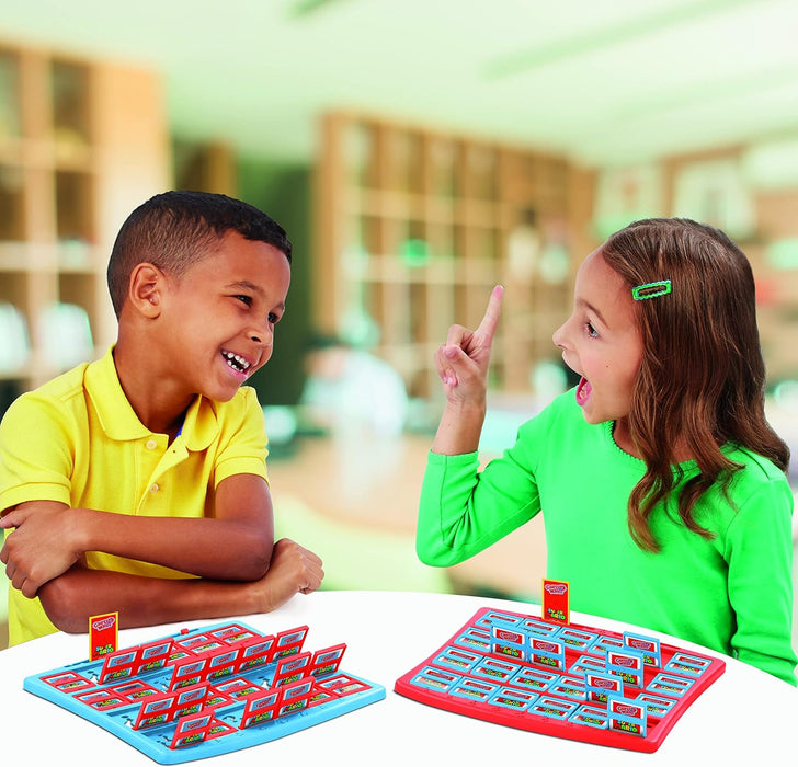 Winning Moves Super Mario Guess Who? Board Game, Play with classic Nintendo characters including Mario, Luigi, Peach, Bowser, and Donkey Kong, 2 players makes a great gift for ages 3 plus