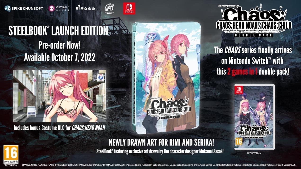 Chaos Double Pack Steelbook Launch Edition