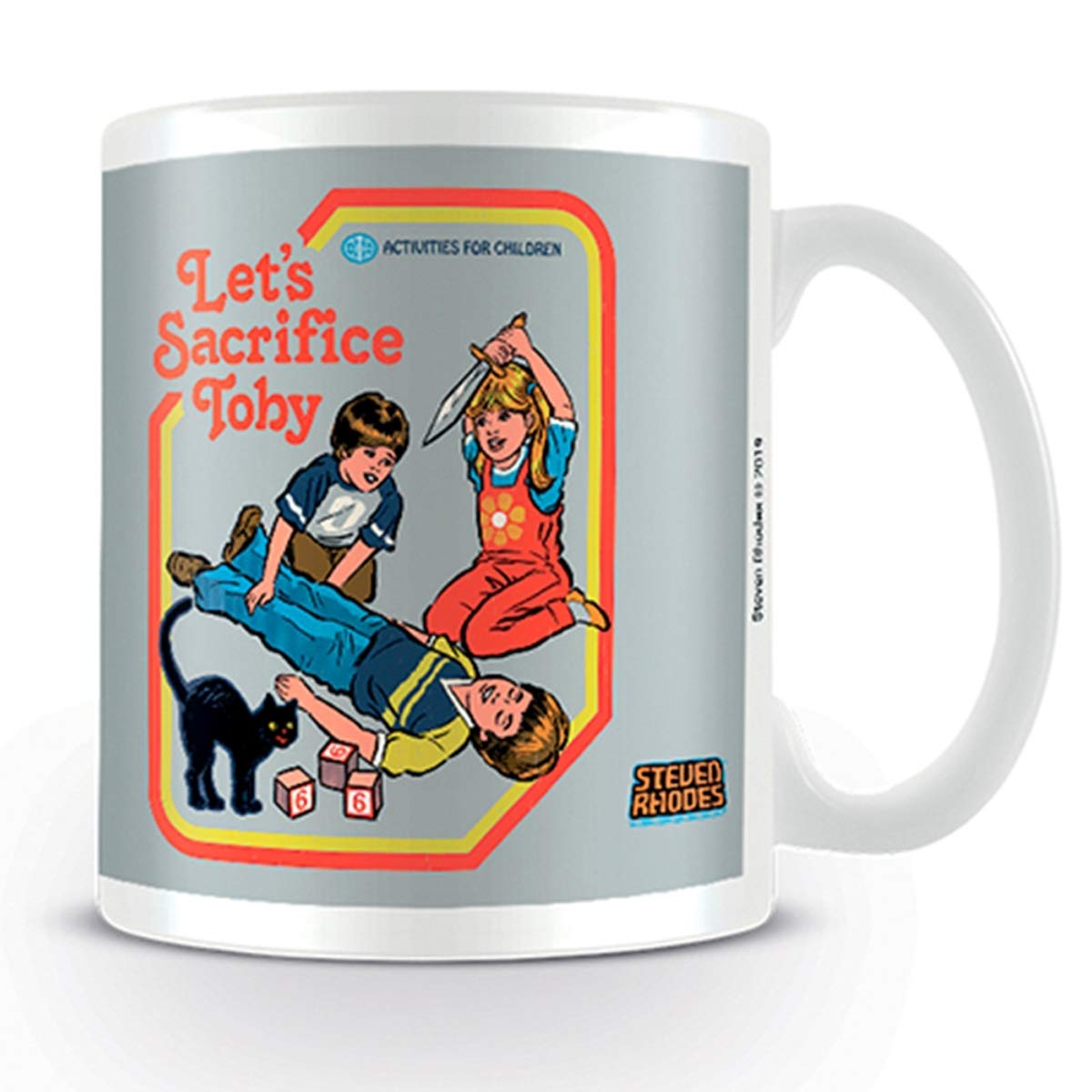 Steven Rhodes MG25679 Kaffeebecher aus Keramik, 11oz/315 ml