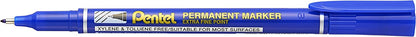 Pentel Extra Fine Permanent Marker 4pc Wallet Assorted