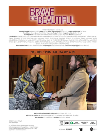 Brave And Beautiful #11 (Eps 82-91) - (Italian Import)