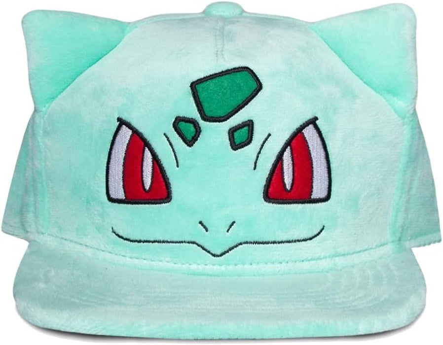 DIFUZED Pokemon - Casquette Unisex - Bulbizarre