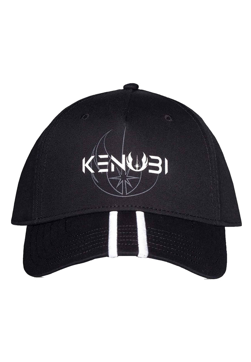 Star Wars OBI Wan Kenobi-Men's Metal Badge Adjustable Cap Baseball, Black, M