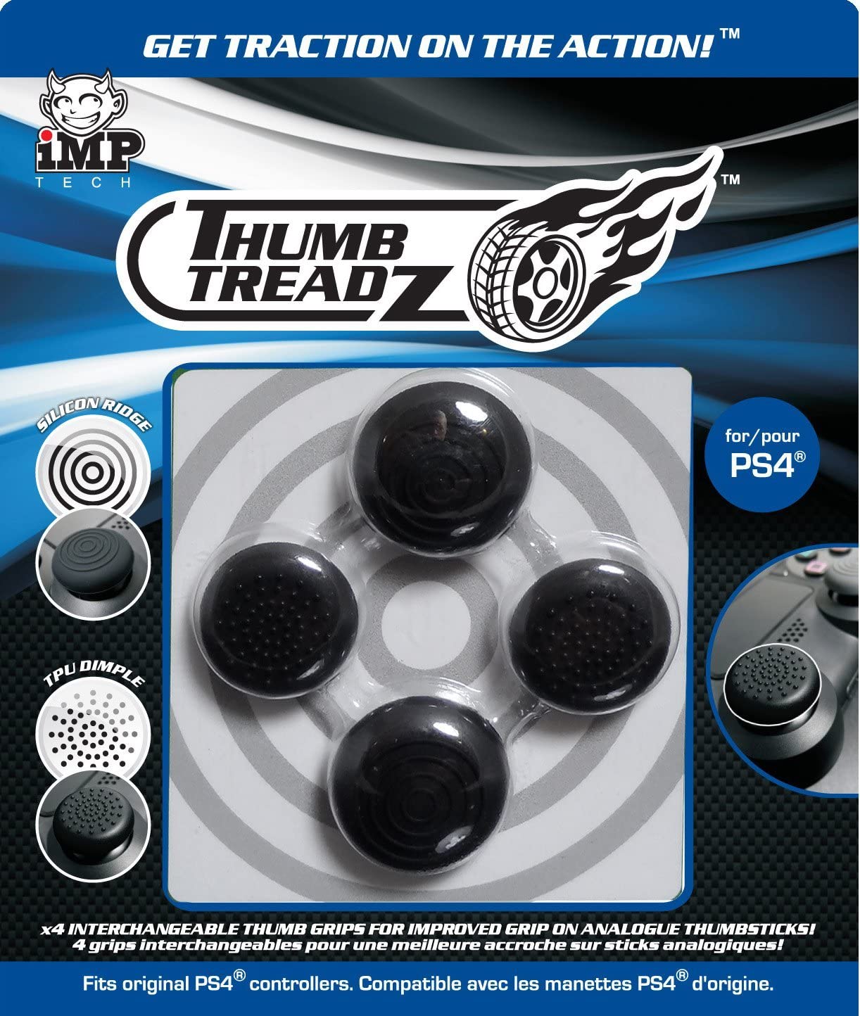 iMP Thumb Treadz Thumb Grips for PS4 Thumb Treadz (PS4