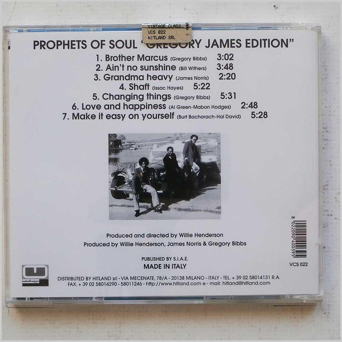 Gregory James Edition