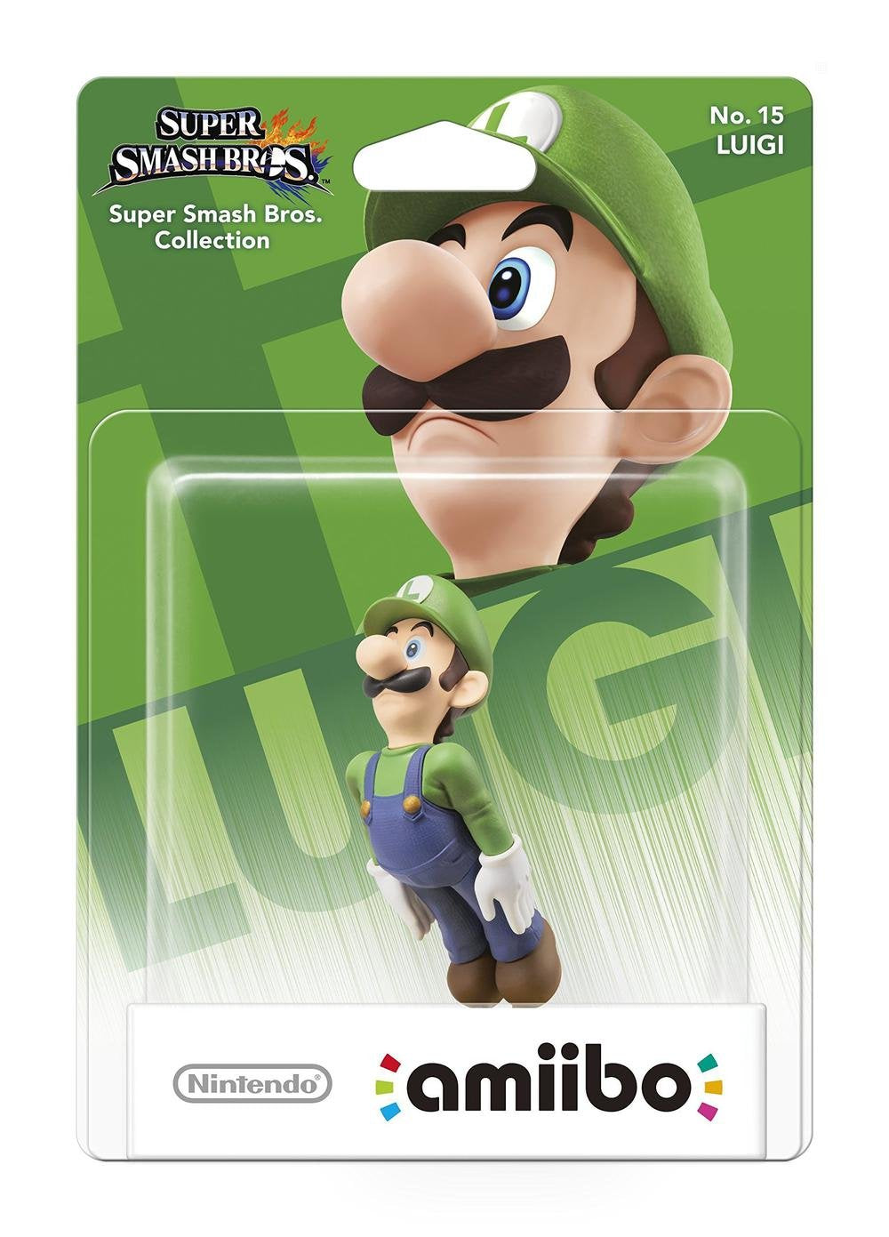 Luigi No.15 amiibo (Nintendo Wii U/3DS) No.15 Smash Luigi