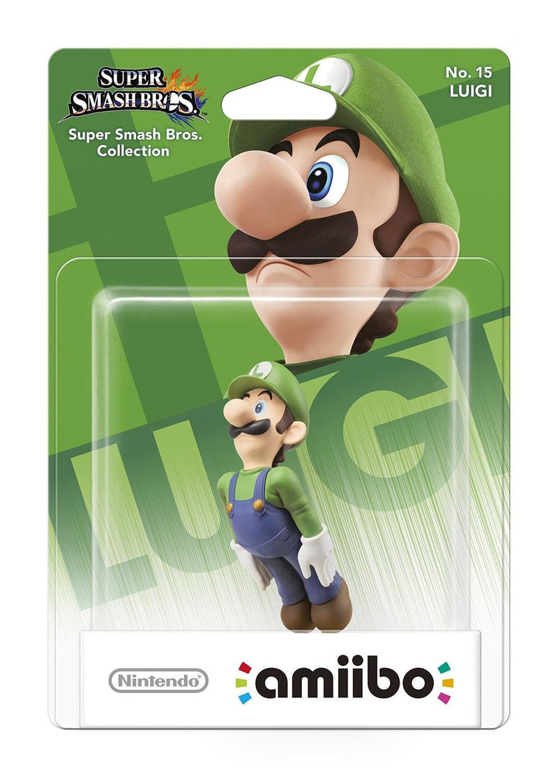 Luigi No.15 amiibo (Nintendo Wii U/3DS) No.15 Smash Luigi