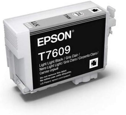 Epson Killer Whale T7609 Ink Cartridge, Light Light Black, Genuine