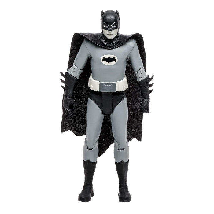 McFarlane DC Retro Action Figure - Batman 66 - Batman (Black and White Variant) Multicolor TM15056