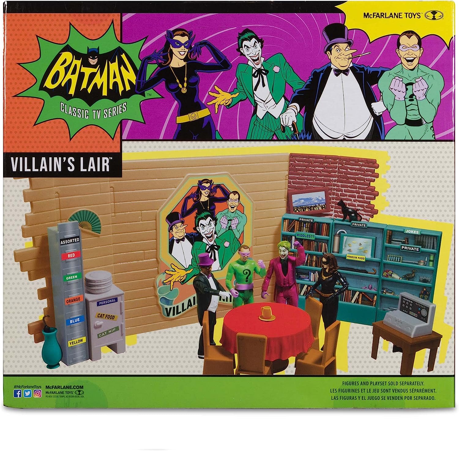 DC Retro Batman 66 Villains Lair