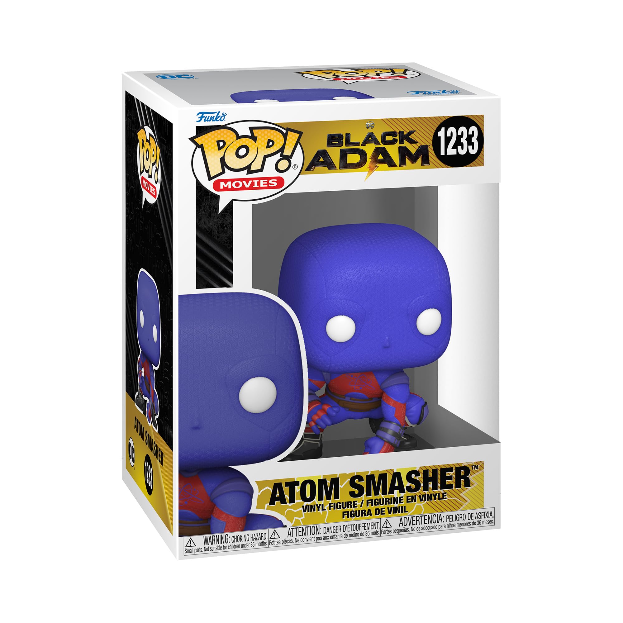 Funko Pop! Movies: DC - Black Adam - Atom Smasher - Vinyl-Sammelfigur - Geschenkidee - Offizielle Handelswaren - Spielzeug Für Kinder und Erwachsene - Movies Fans - Modellfigur Für Sammler