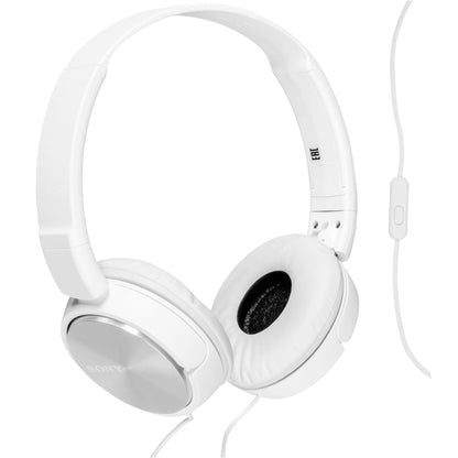 Sony Lightweight Foldable On-Ear Headphones Compatible with Smartphones, Tablets, Laptops, and MP3 Devices