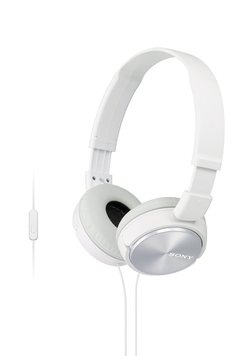 Sony Lightweight Foldable On-Ear Headphones Compatible with Smartphones, Tablets, Laptops, and MP3 Devices