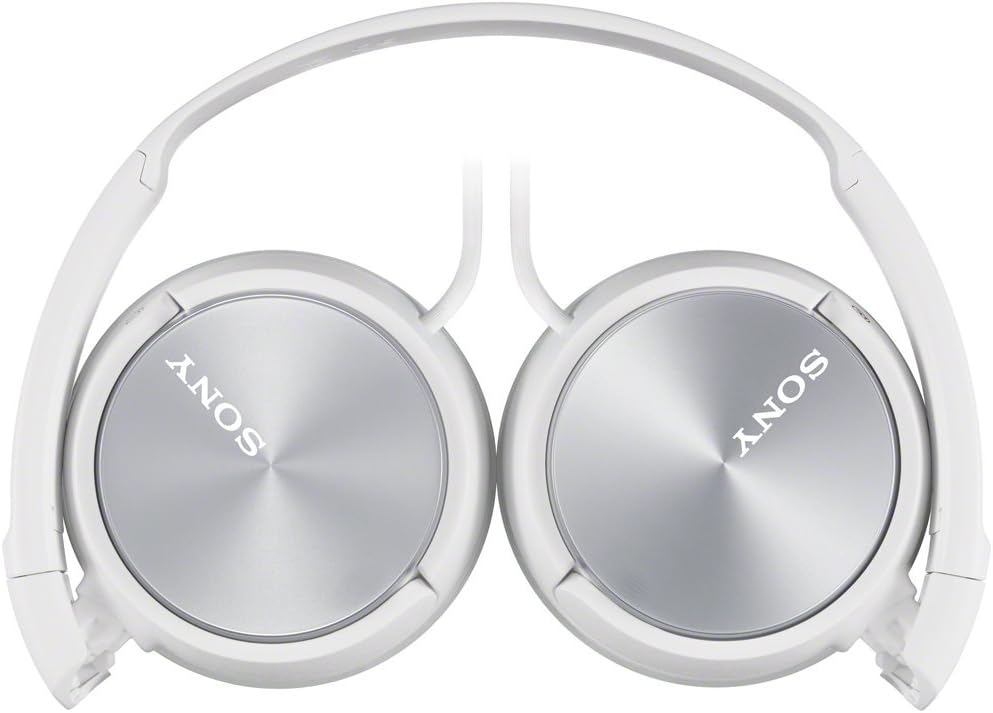 Sony Lightweight Foldable On-Ear Headphones Compatible with Smartphones, Tablets, Laptops, and MP3 Devices