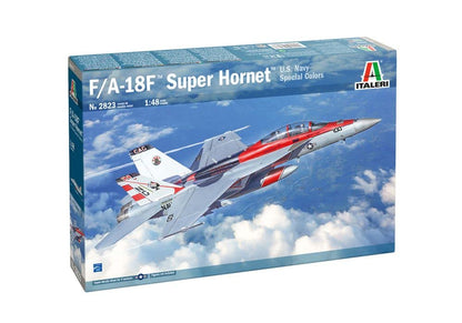 Italeri -2823 F/A-18F Super Hornet US Navy Special Colors, 1:48 Scale, Model Kit, Plastic Modeling, IT2823