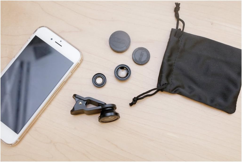 Kikkerland Phone Lens Kit, Set of 3