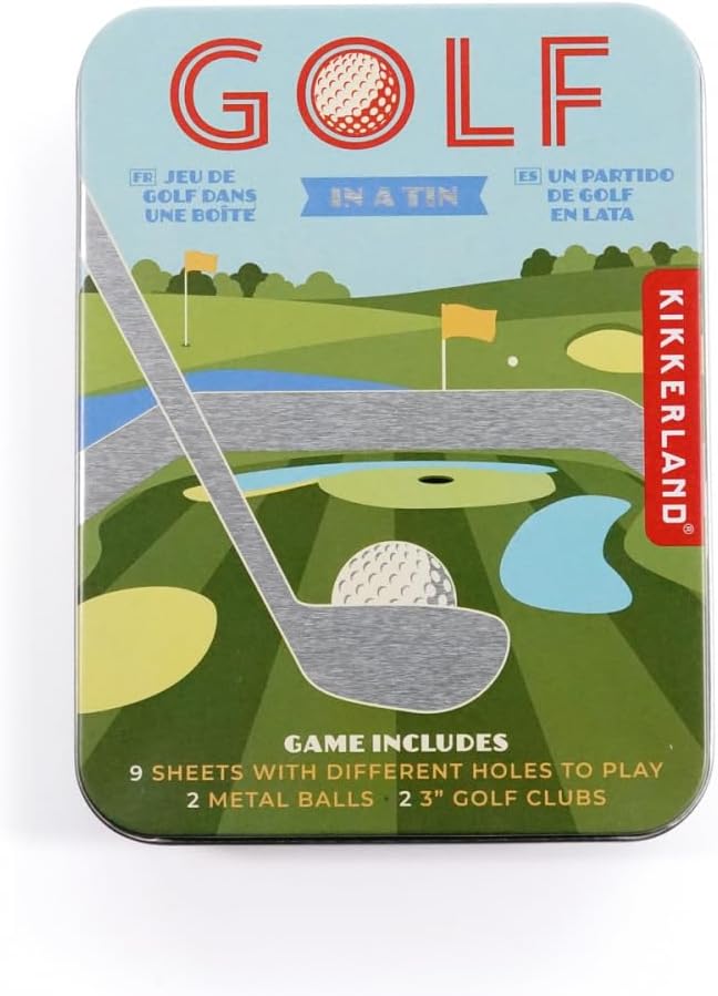 KIKKERLAND Golf Novedades en Juegos, Multicolor (GG215
