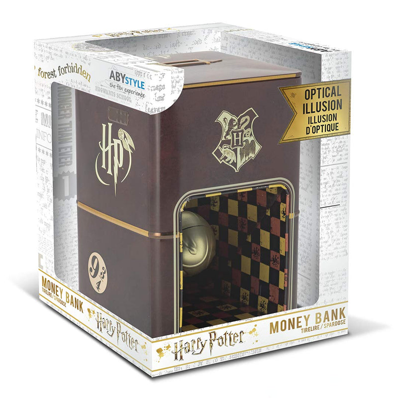 ABYstyle Harry Potter Golden Snitch Premium Metal Money Bank