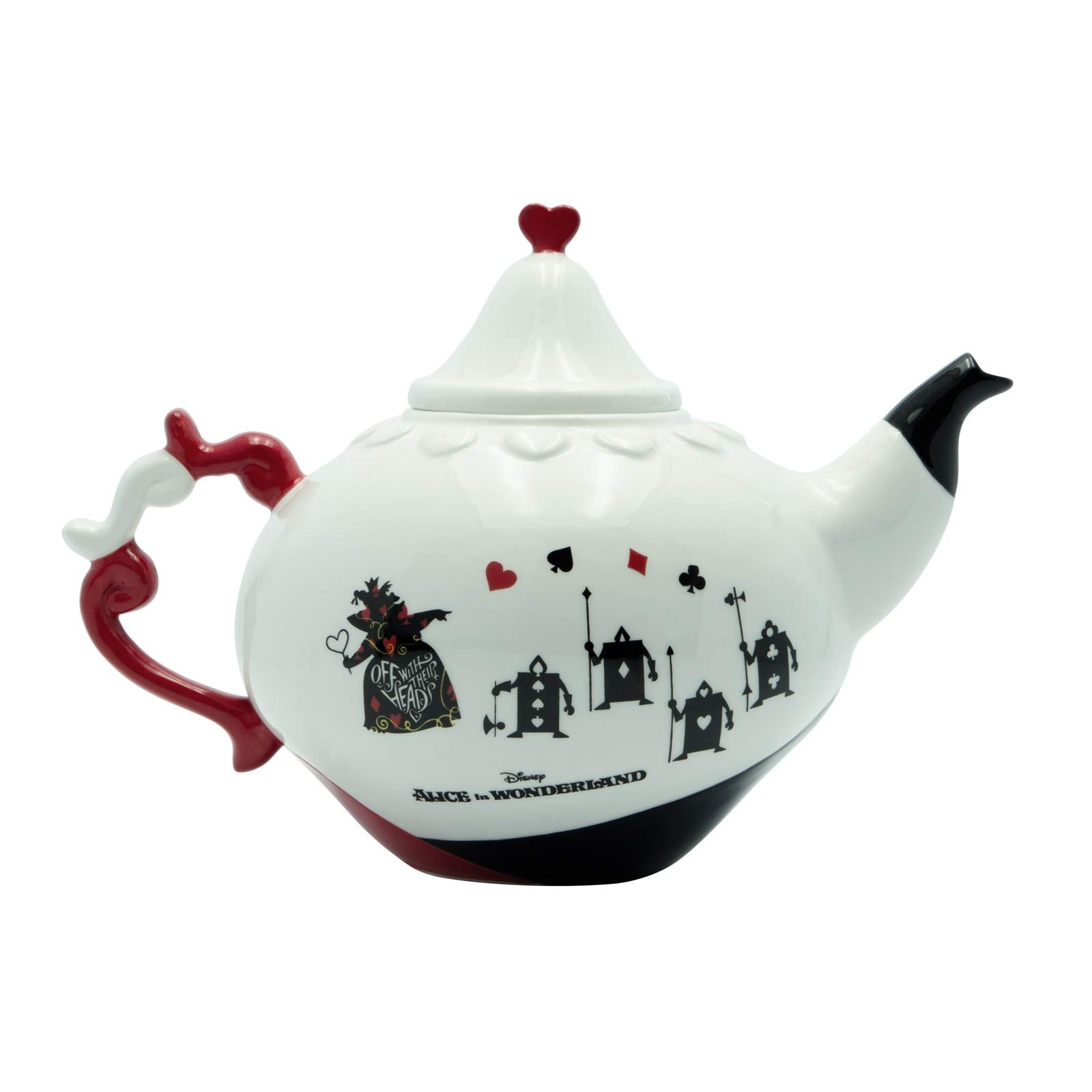 Alice in Wonderland Tea Pot Women Teapot Standard, Porcelain
