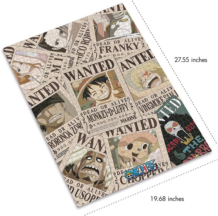 ABYstyle One Piece Wanted 1000 Piece Jigsaw Puzzle