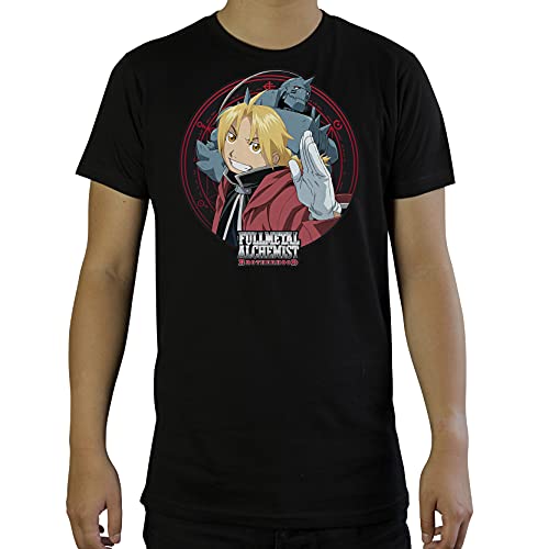 Fullmetal Alchemist: Ed & Al Black Basic (T-Shirt Unisex Tg. 2Xl)