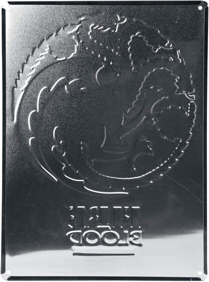 Game Of Thrones - Metal Plate 28 X 38 - Targaryen