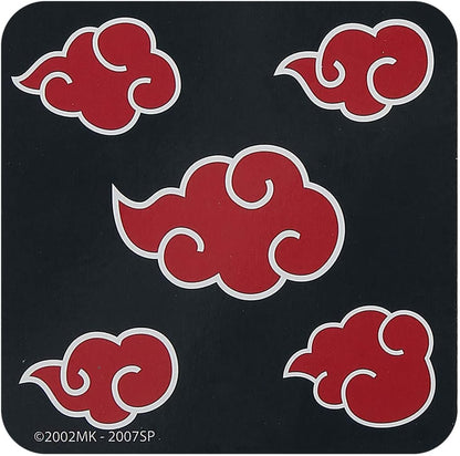 ABYstyle Naruto Shippuden - Set 4 Coasters "Emblems"