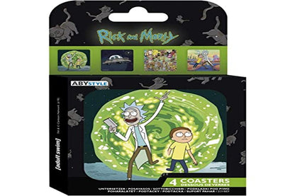 Rick and Morty Generic Coaster Set