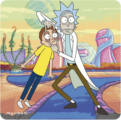 Rick and Morty Generic Coaster Set