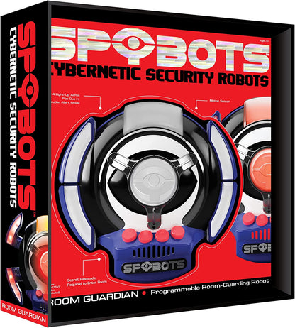 NSI International SpyBots Room Guardian - security robot! Motion activated. Fun Boys gadget toys. Ideal christmas/birthday present. Suitable from 6 years. (68404
