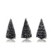 Lemax Christmas Village Bristle Tree Set Of 3 Mini - 04763